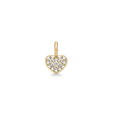 Pure Heart Mother Pendant Clear