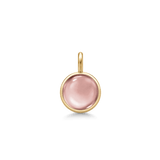 Prime Pendant Dusty Rose Crystal