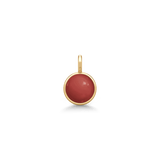 Little Prime Pendant Red Coral Crystal