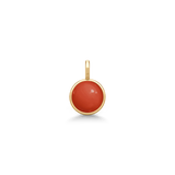 Little Prime Pendant Red Coral Crystal
