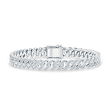Curb Diamond Bracelet 6mm