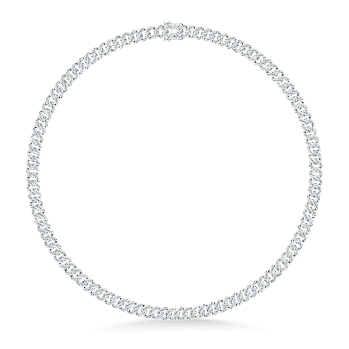 Curb Diamond Necklace