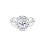 Heritage 0.9 ct. Ring F-G/VS and I/SI brilliant cut diamond