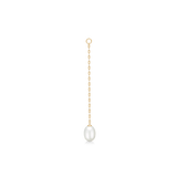 Esther Ear Pendant White Pearl