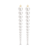 Evie Ear Pendant White Pearl