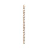 Garland Ear Pendant White Topaz