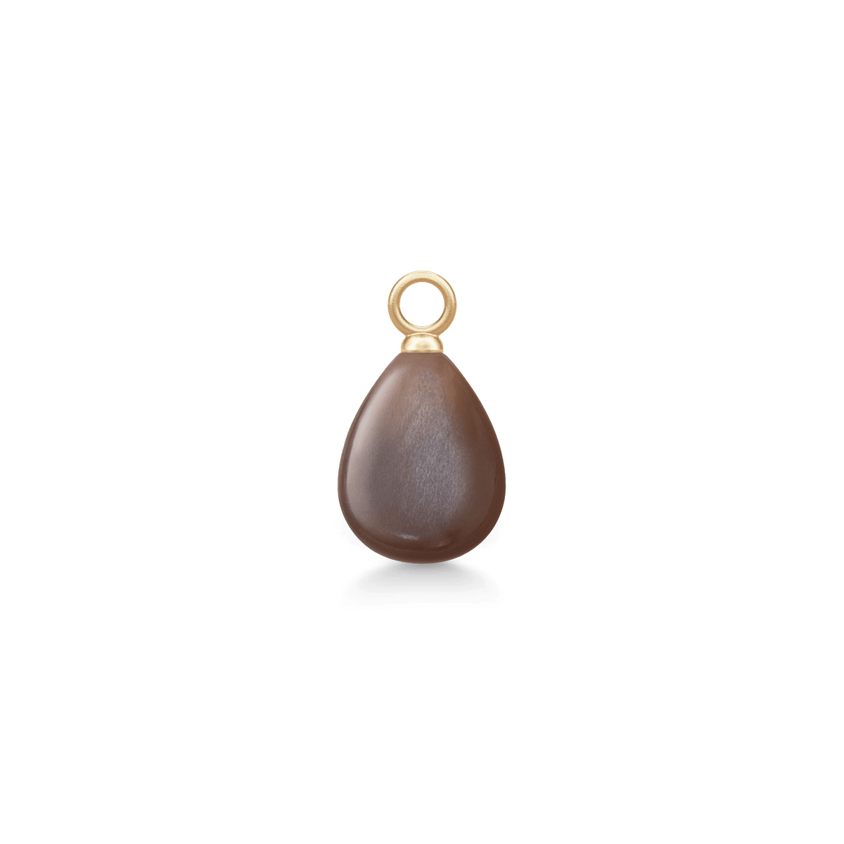 Elina Ear Pendant Chocolate Moonstone