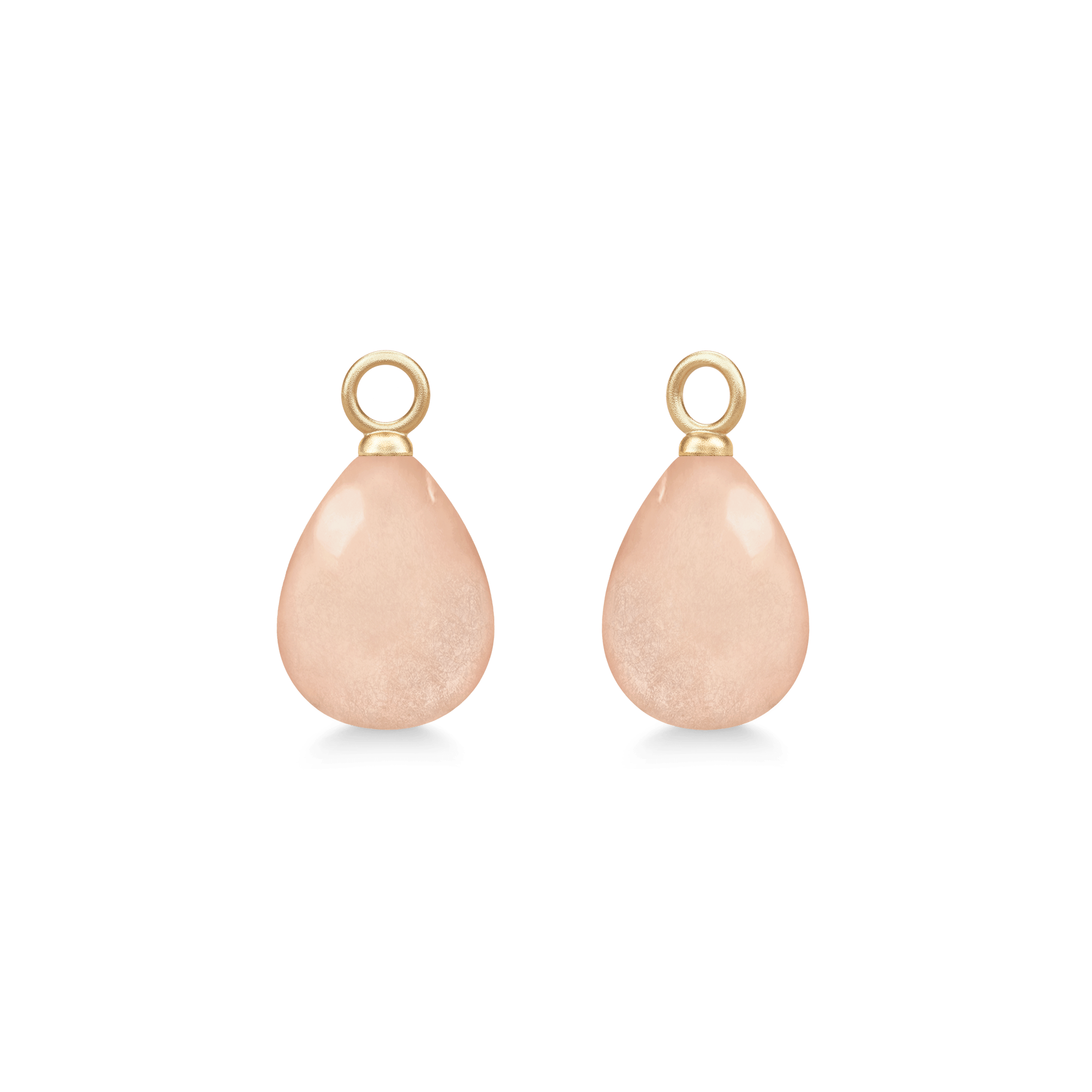 Elina Ear Pendant Rosy Moonstone