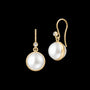 Prime Earrings White Pearl