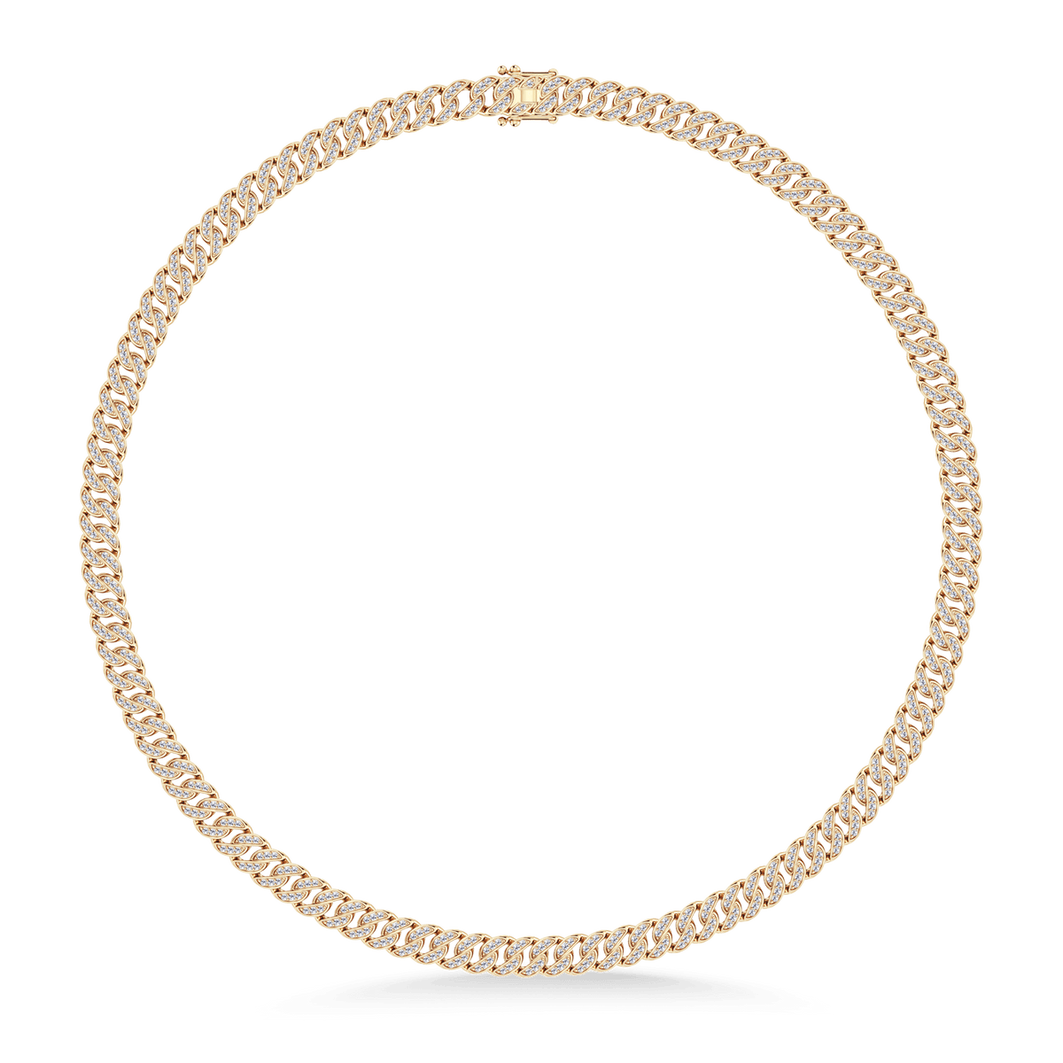 Curb Diamond Necklace
