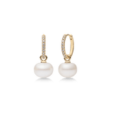 Lulia Hoops Medium I/SI brilliant cut diamonds