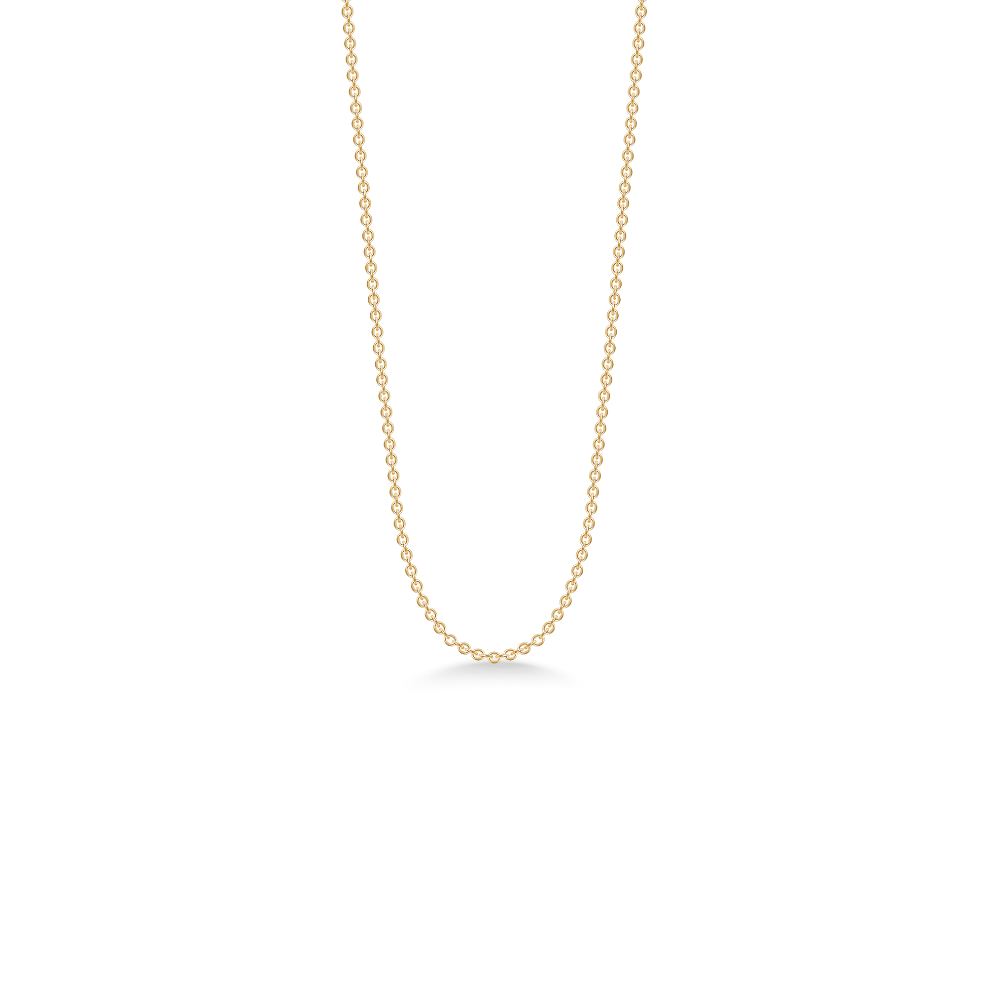 Classic Necklace - anchor-halskæde i 14 karat guld