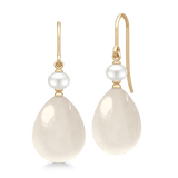 Elina Earrings White Moonstone