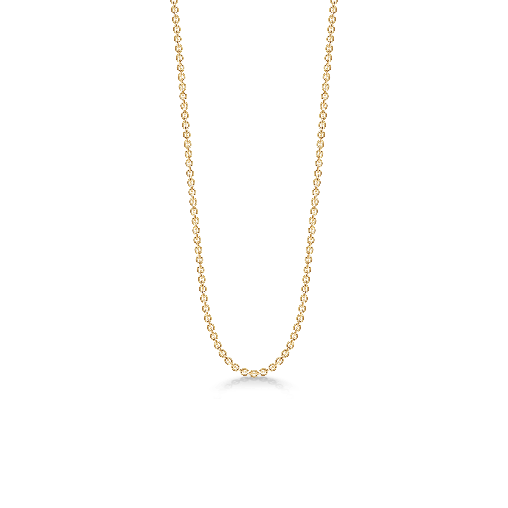 Classic Necklace - ankerlænke i guld, produktfoto