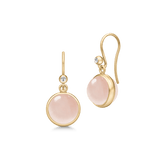 Prime Earrings Milky Rose