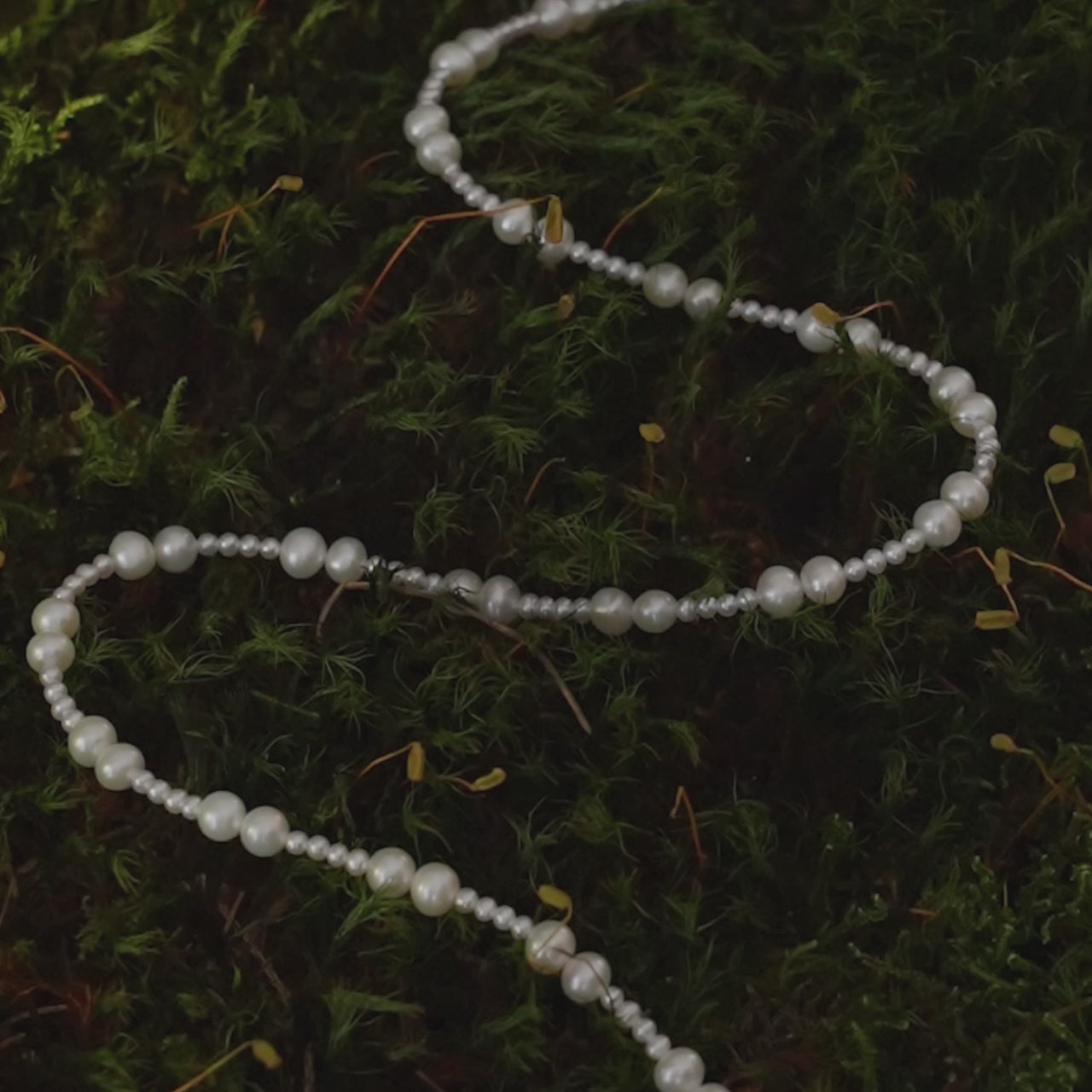 Video af Eden Necklace i 14K guld med ferskvandsperler