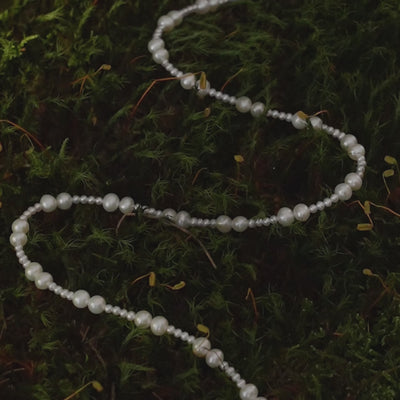 Video af Eden Necklace i 14K guld med ferskvandsperler