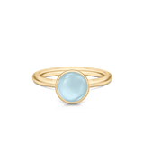 Primini Ring Milky Aqua