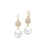Heritage Earrings with Elegance Ear Pendants Pearl Drops