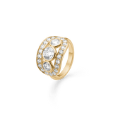 Heritage Trio Ring F-G/VS and I/SI brilliant cut diamond