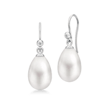 Afrodite Earrings White Pearl