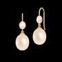 Callas Earrings Rose Pearl